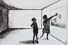 2022-36-Girl-Showing-Art-to-a-Boy-©-JV-ART
